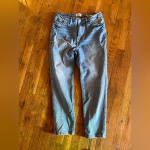 Kensie vintage luxe effortless skinny crop jeans size 10/30